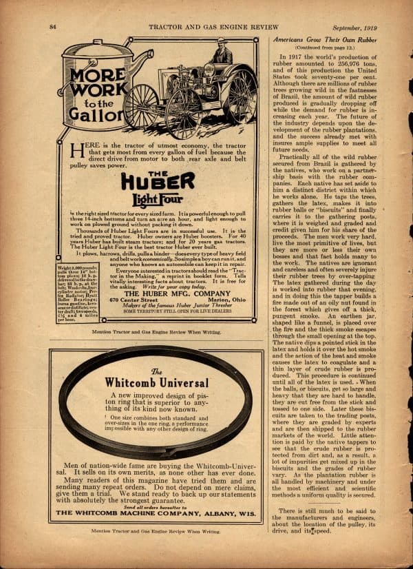 Huber 20-36 Light Four